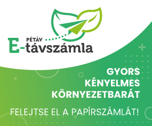 Váltson a környezetbarát és kényelmes távszámlára!